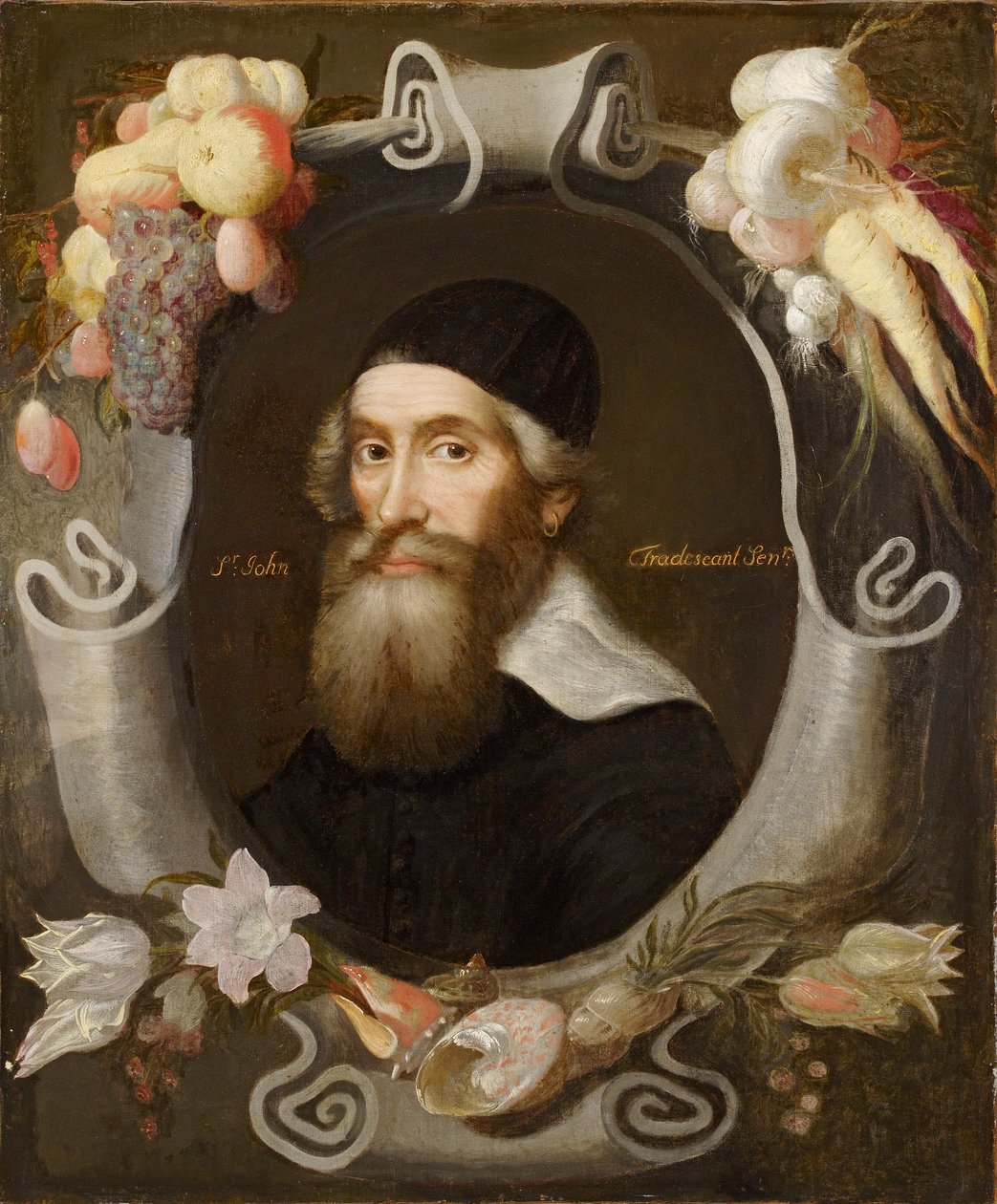 Jan Tradescant Starszy, XVII wiek autorstwa Emanuel de Critz