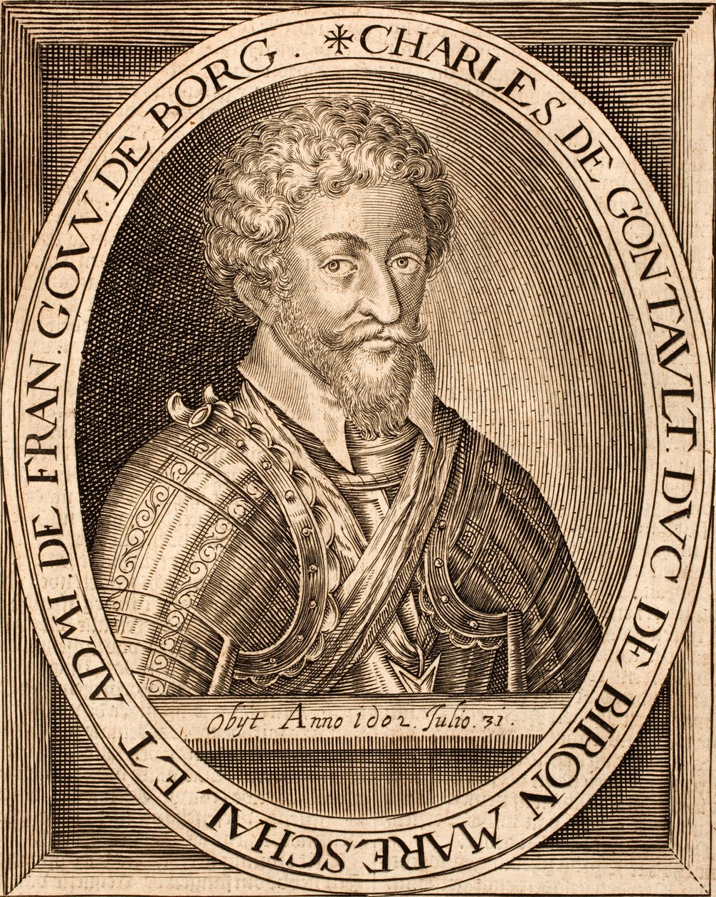 Emanuel van Meteren - Charles de Gontaut, książę de Biron autorstwa Emanuel van Meteren