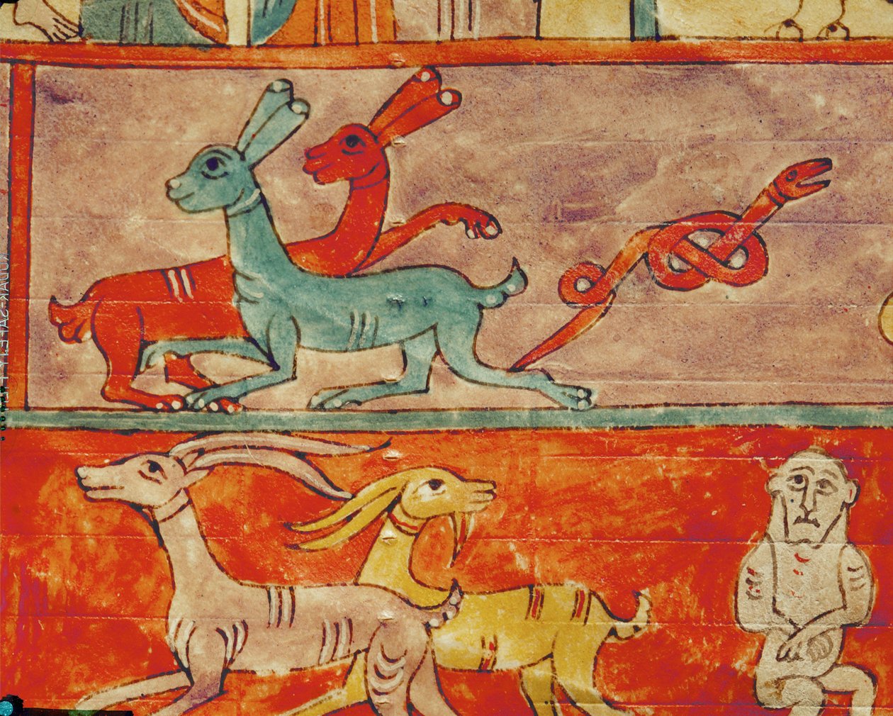 Zwierzęta wewnątrz Arki autorstwa Emeterio the Monk