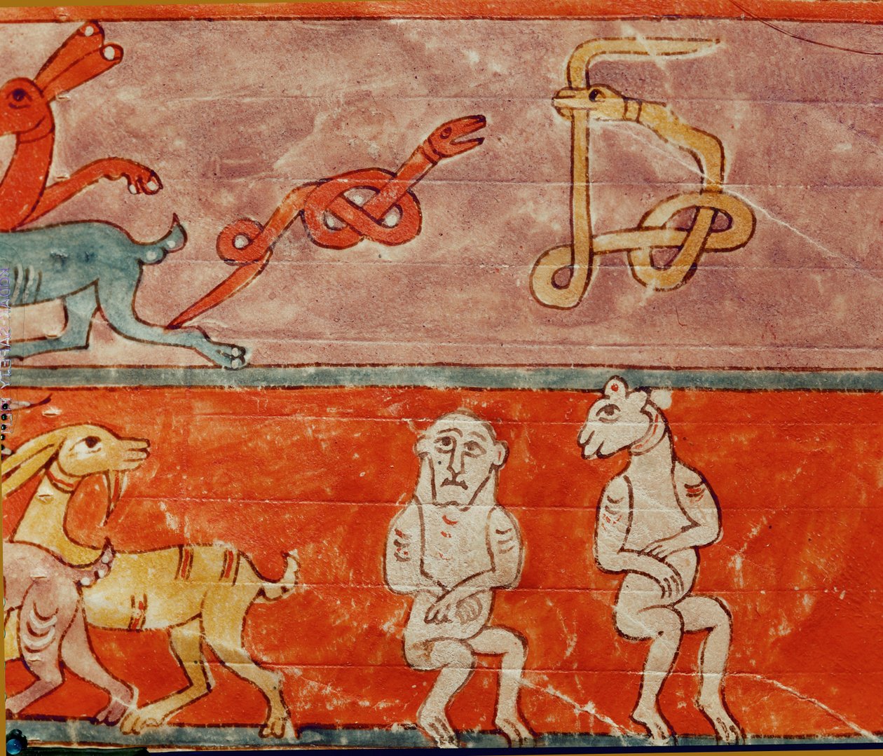 Zwierzęta wewnątrz Arki autorstwa Emeterio the Monk and Nun