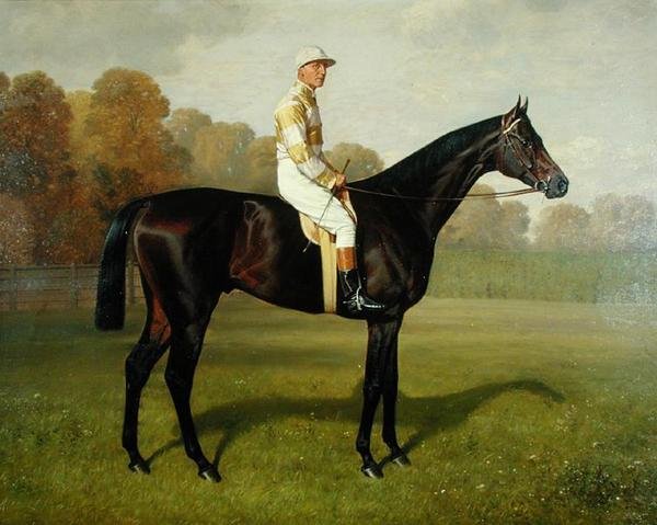 Ladas, zwycięzca Derby 1894, 1894 (szczegóły 188209) autorstwa Emil Adam