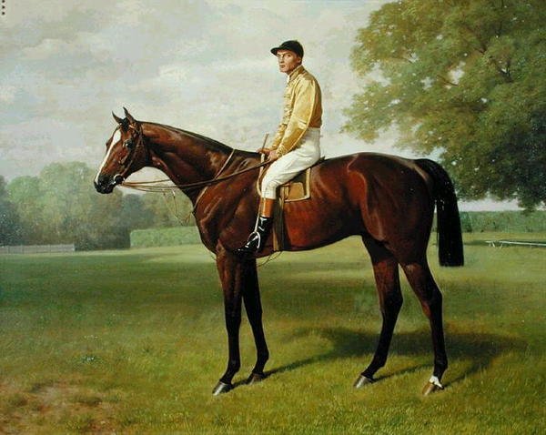 „Latający lis”, zwycięzca Derby 1899, 1899 autorstwa Emil Adam