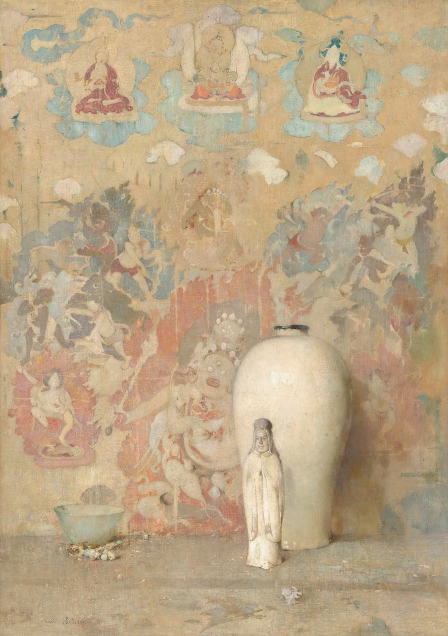 Obraz z Tybetu autorstwa Emil Carlsen