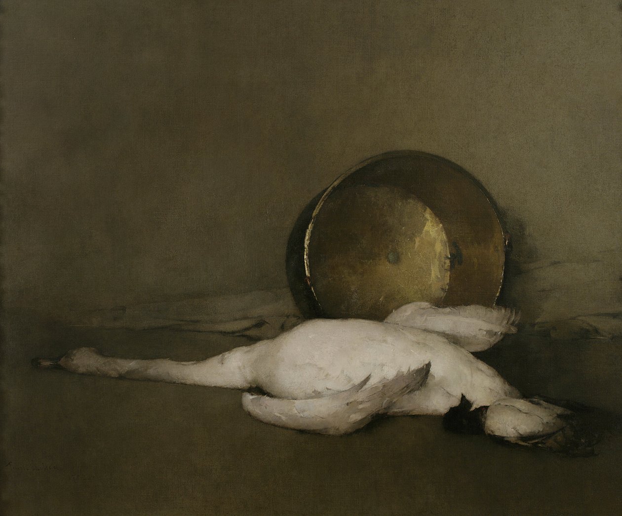 Dziki łabędź, 1902 autorstwa Emil Carlsen