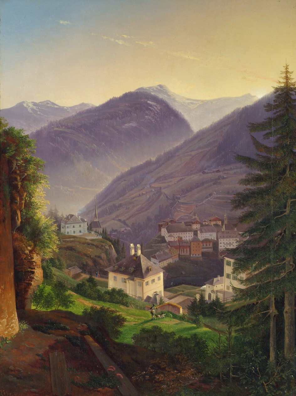 Wildbad Gastein autorstwa Emil Ludwig Löhr