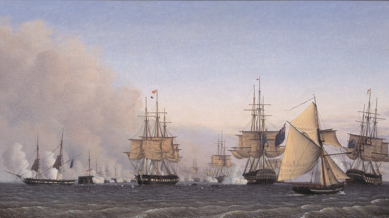 Bitwa pod Reden 2 kwietnia 1801 r. autorstwa Emil Normann
