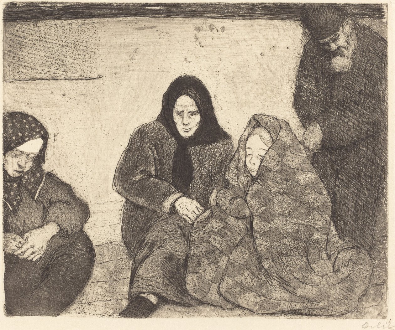 Emigracja autorstwa Emil Orlik
