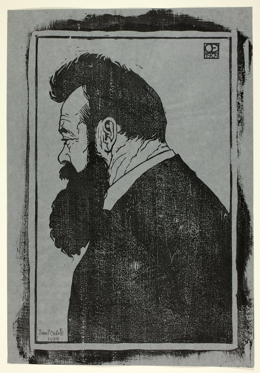 F. Hodler autorstwa Emil Orlik