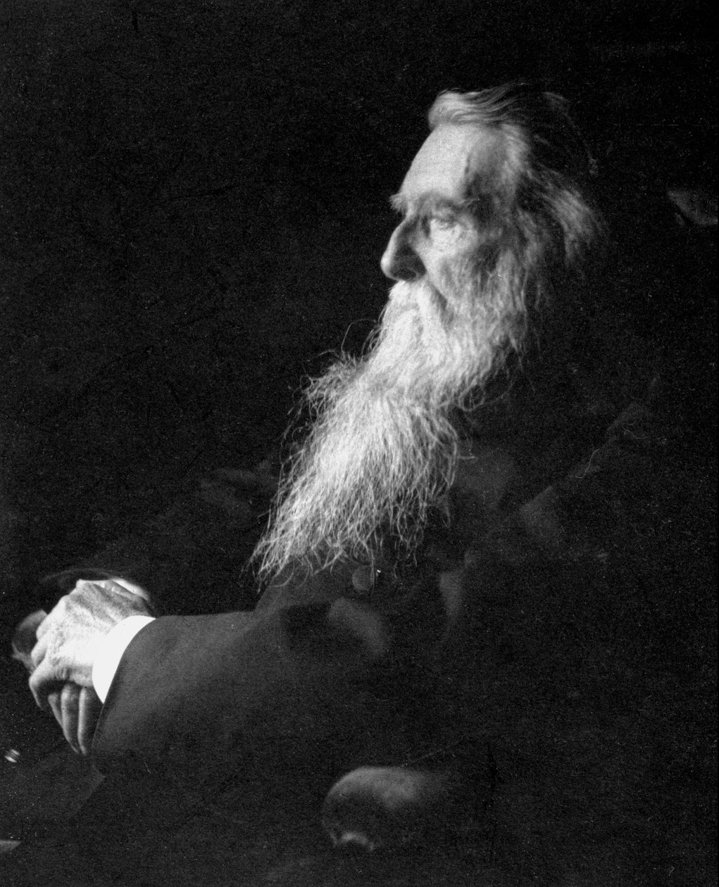 John Ruskin, angielski artysta, poeta i krytyk, c1897 autorstwa Emil Otto Hoppe
