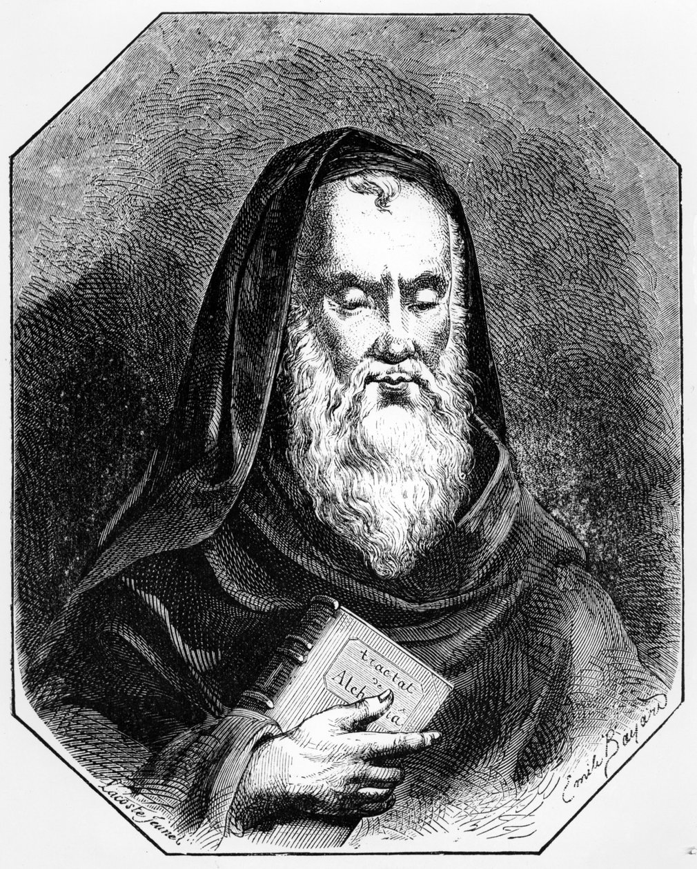 Roger Bacon autorstwa Emile Antoine Bayard