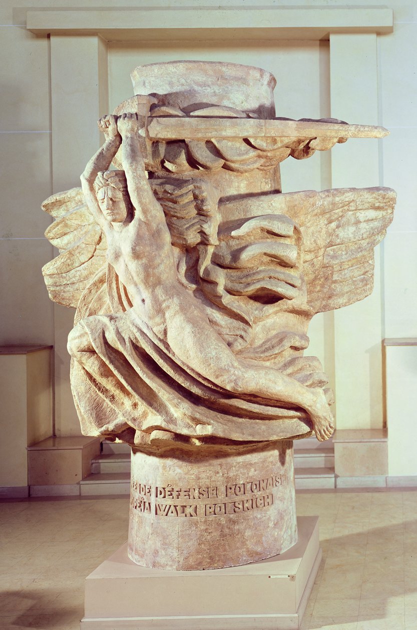 Epopeja polska, 1917 autorstwa Emile Antoine Bourdelle