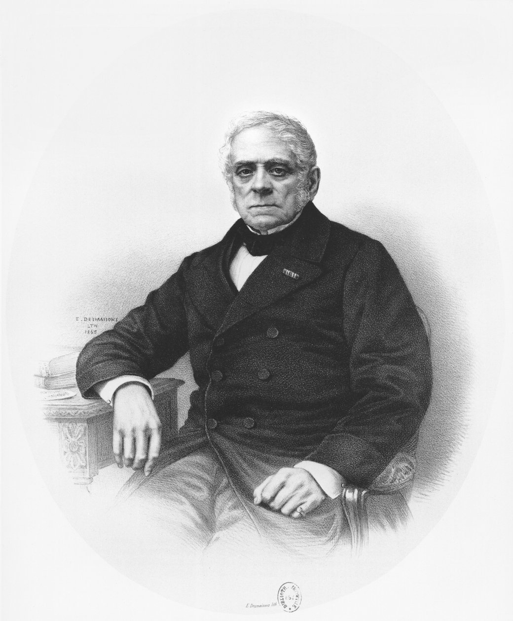 Duch Auber (1782-1871) 1865 autorstwa Emile Desmaisons
