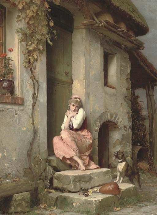 Cholera autorstwa Emile Pierre Metzmacher