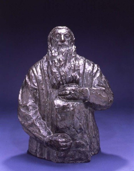 Popiersie portretowe Rodina (1840-1917) po 1909 (brąz) autorstwa Emile Antoine Bourdelle
