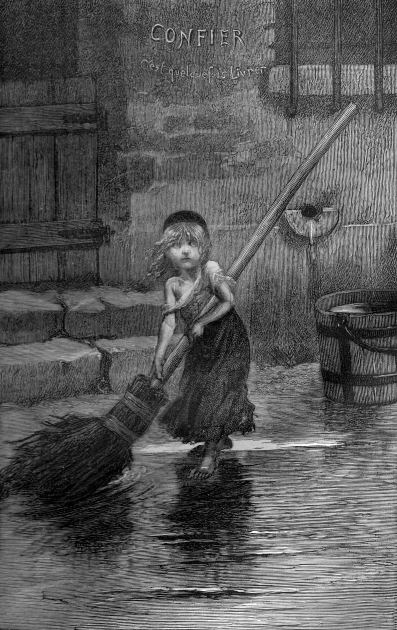 Cosette, ilustracja z 
