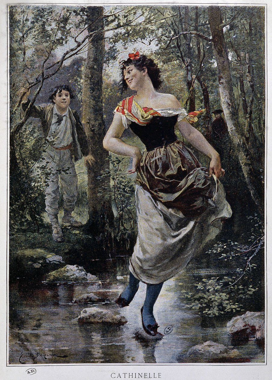 Cathinelle - autorstwa Bayarda, początek XX wieku autorstwa Emile Antoine Bayard