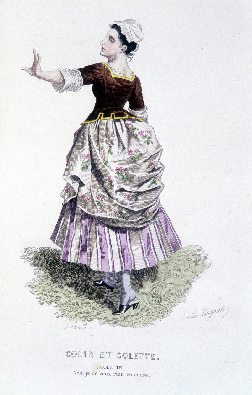 Całe dzieło Beaumarchais (1732-1799) Edouarda Fourniera. rysunek Emile