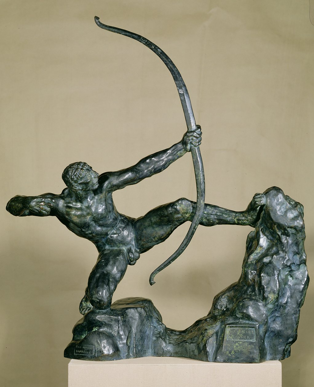 Herakles Archer, 1909 (brąz) autorstwa Emile Antoine Bourdelle