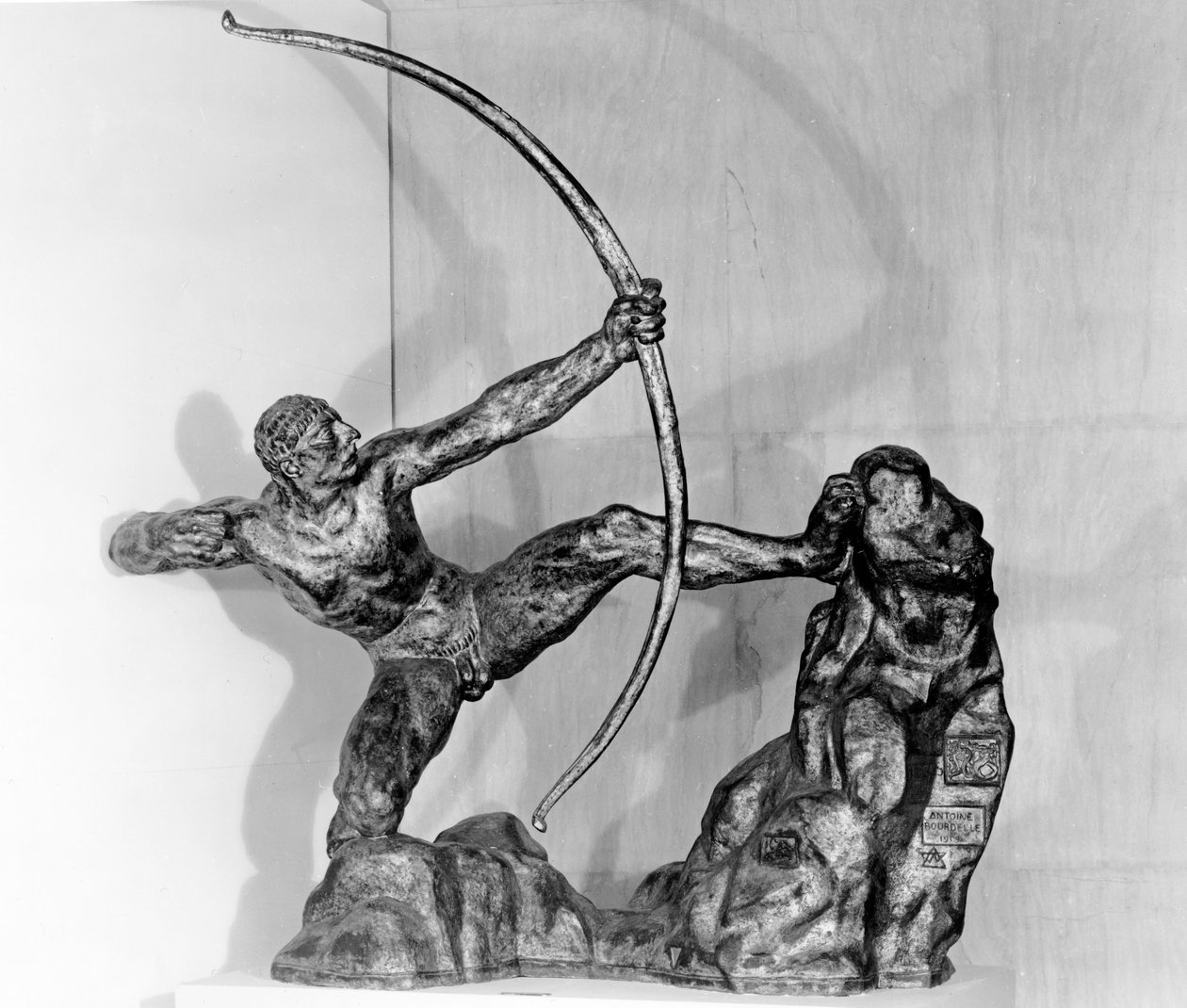 Herkules Łucznik, 1909 (brąz) autorstwa Emile Antoine Bourdelle