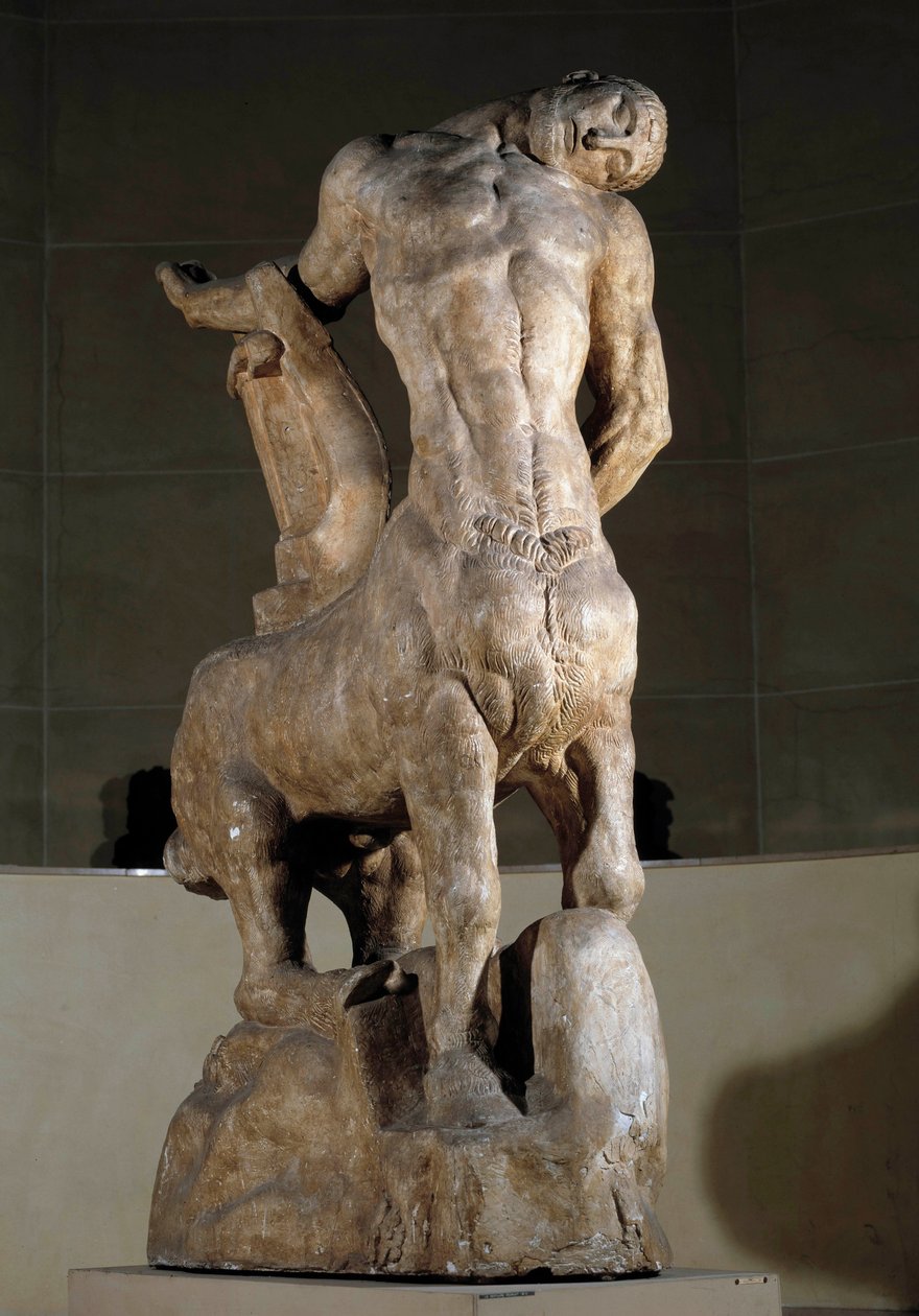 Rzeźba umierającego centaura autorstwa Antoine Bourdelle autorstwa Emile Antoine Bourdelle