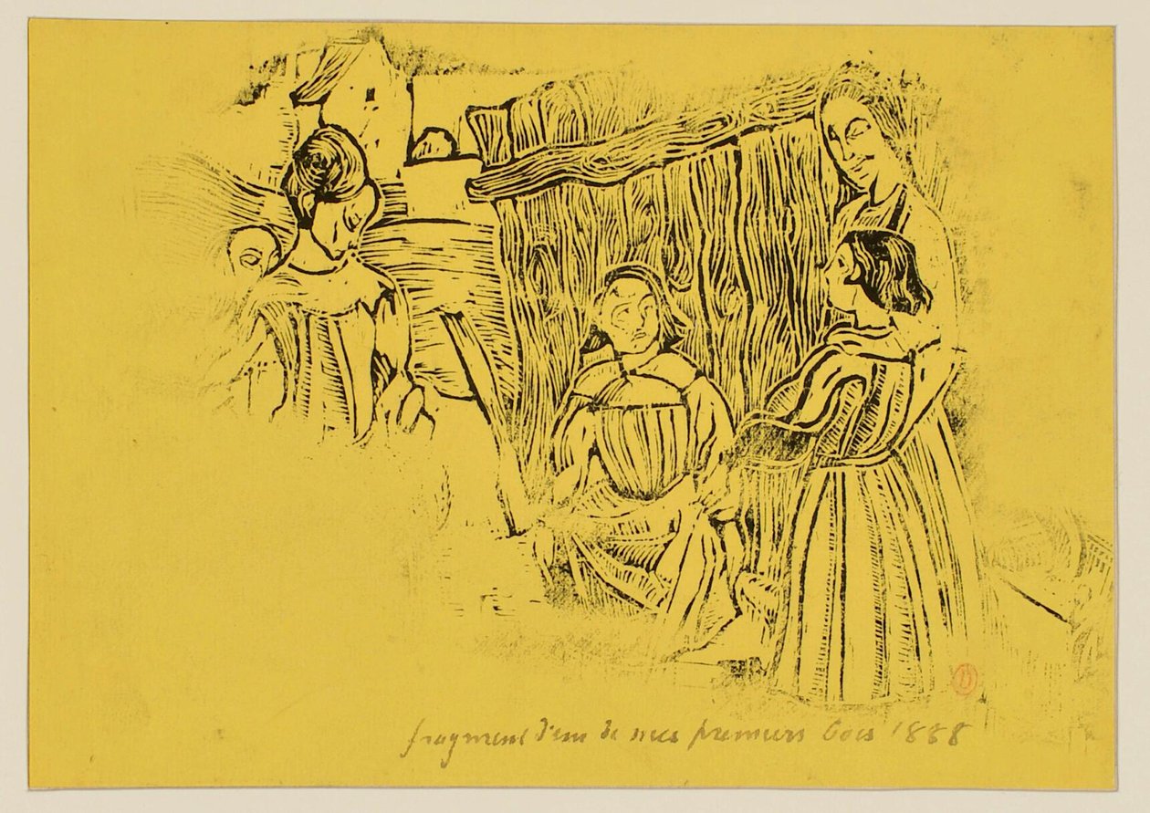Kinderspiele [Probe b] autorstwa Emile Bernard