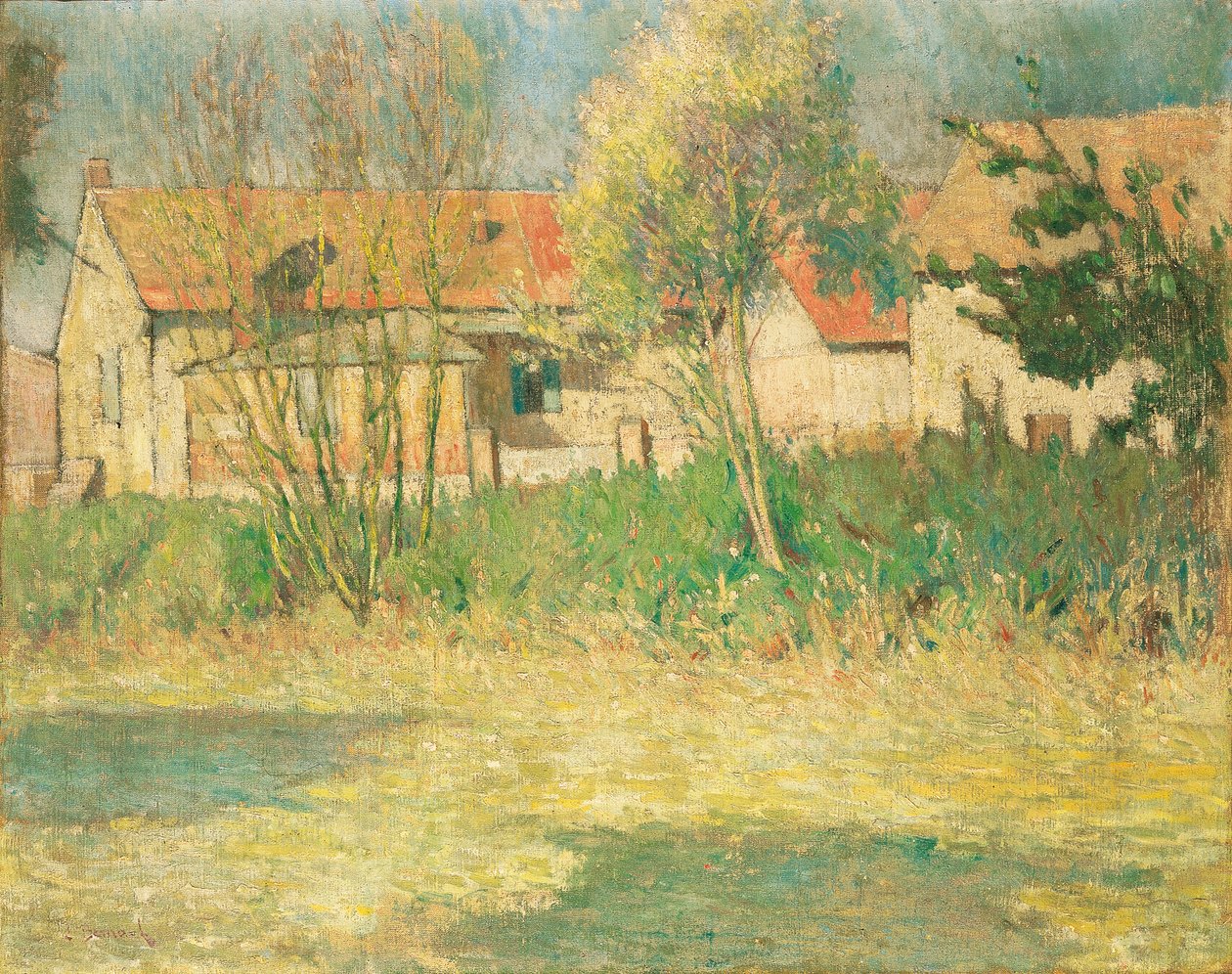 Krajobraz, ok. 1905-07 autorstwa Emile Bernard