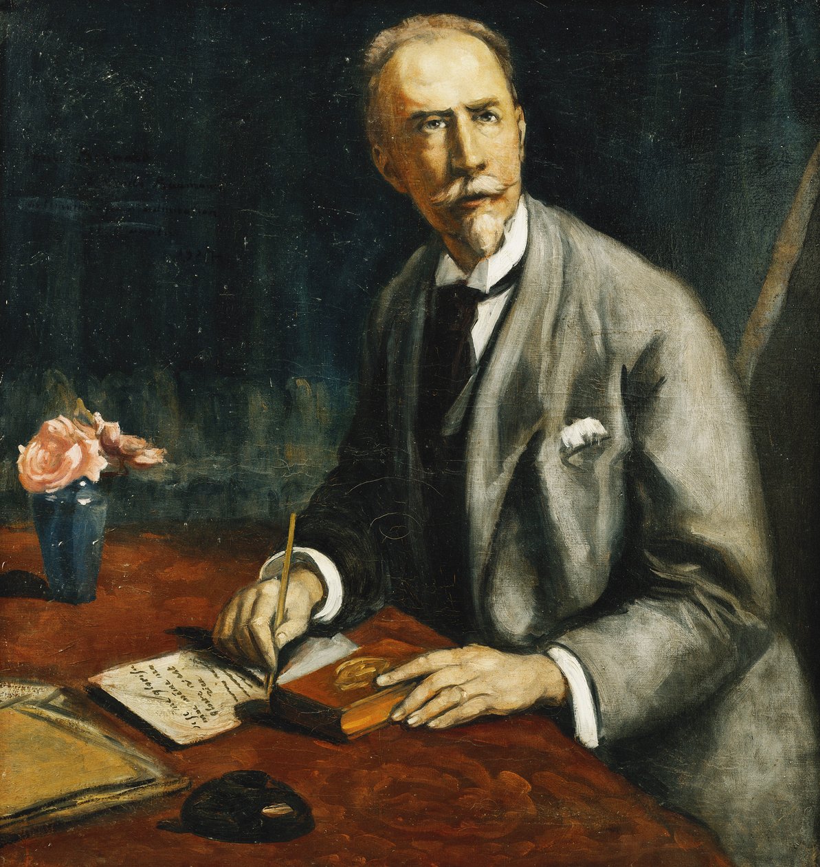 Portret Emila Baumana; Portret „Emile Bauman”, 1927 autorstwa Emile Bernard