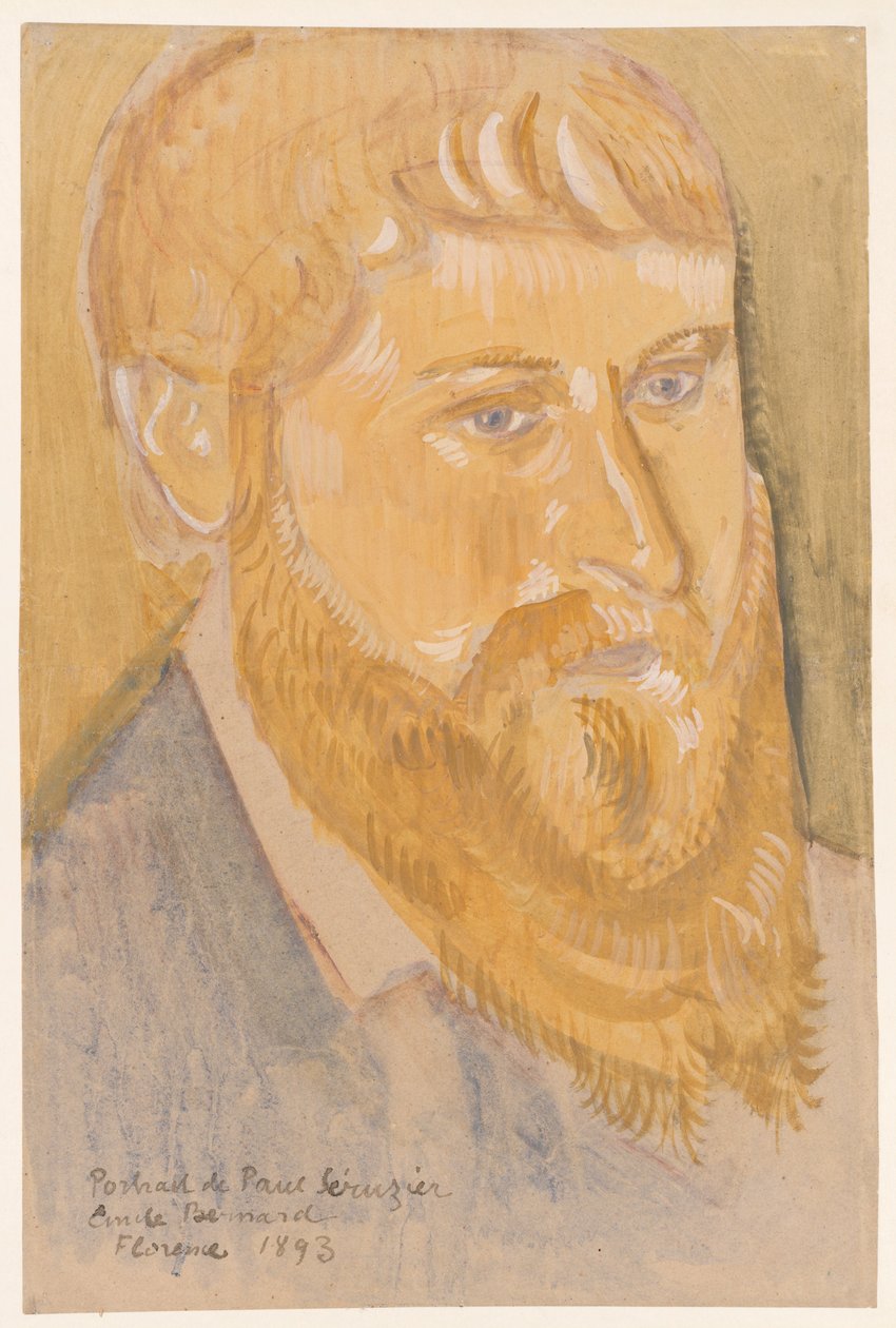 Portret Paula Sérusier autorstwa Emile Bernard