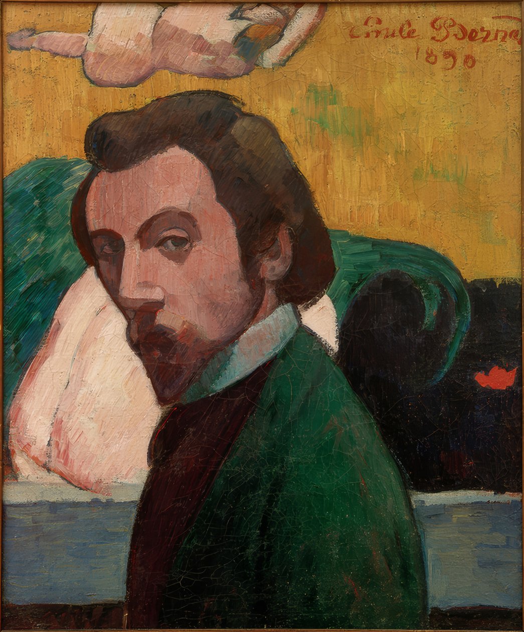 Samokształcenie Emile Bernard, 1890 autorstwa Emile Bernard