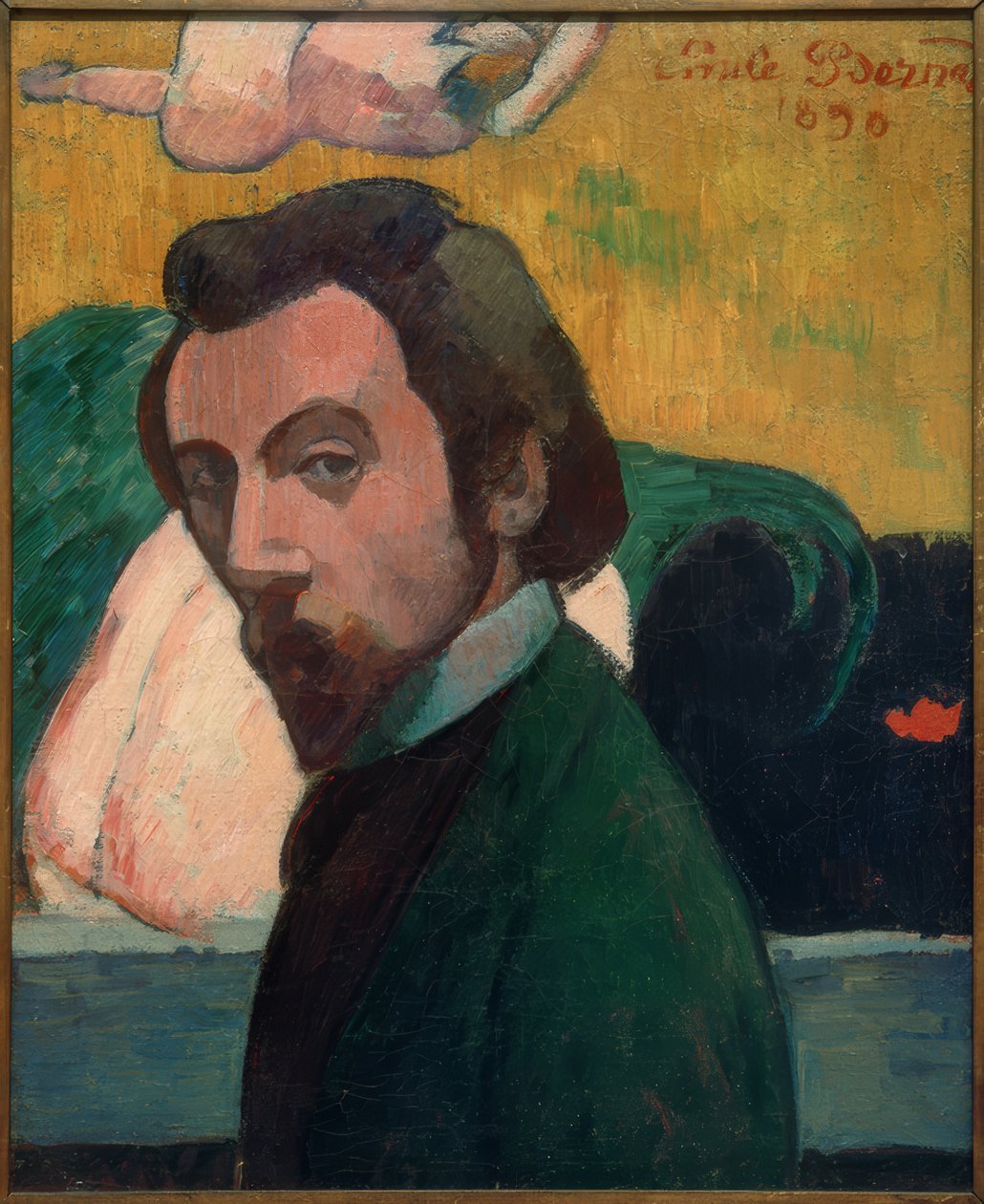 Samokształcenie Emile Bernard, 1890 autorstwa Emile Bernard