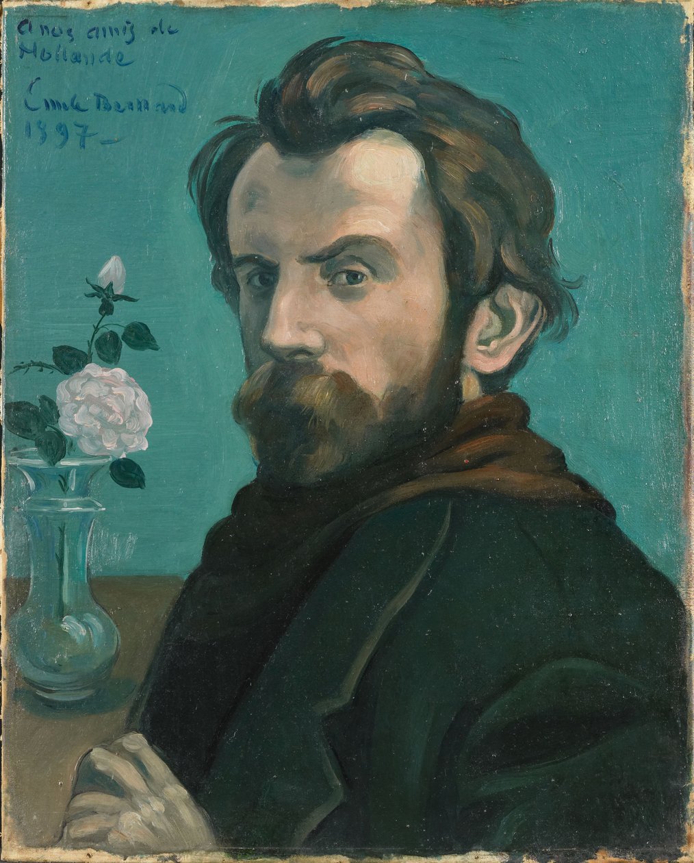 Autoportret, 1897 autorstwa Emile Bernard