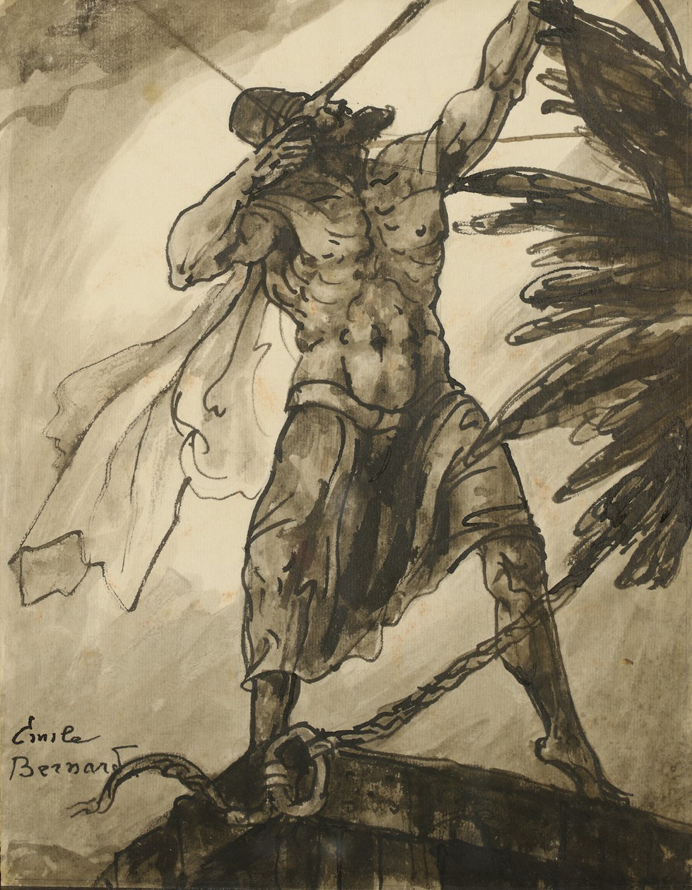 Łucznik autorstwa Emile Bernard