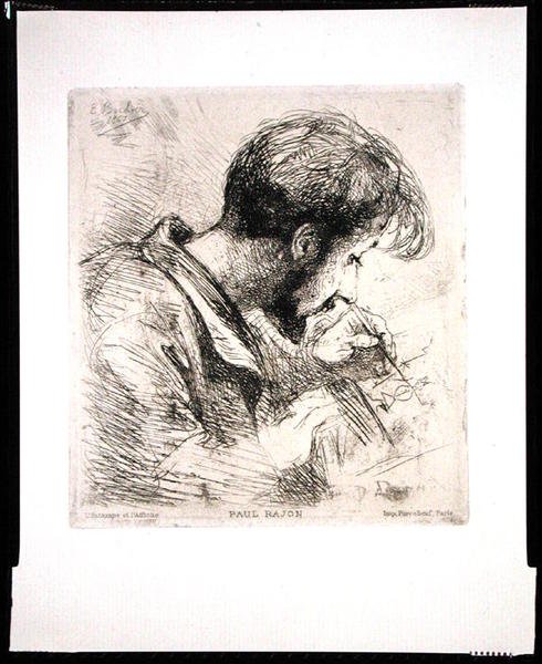 Portret Paula Rajona autorstwa Emile Boilvin