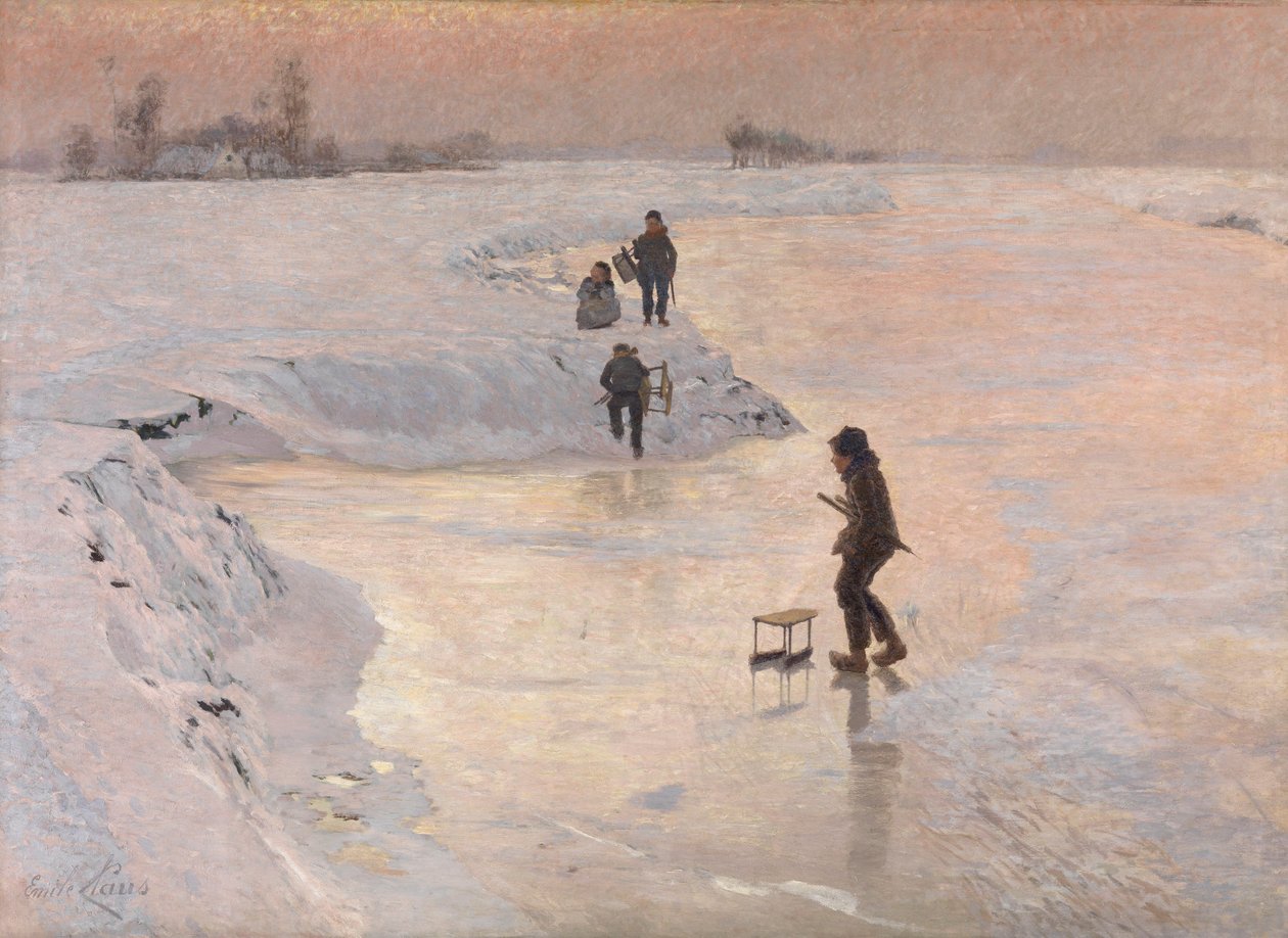 Zimorodki autorstwa Emile Claus