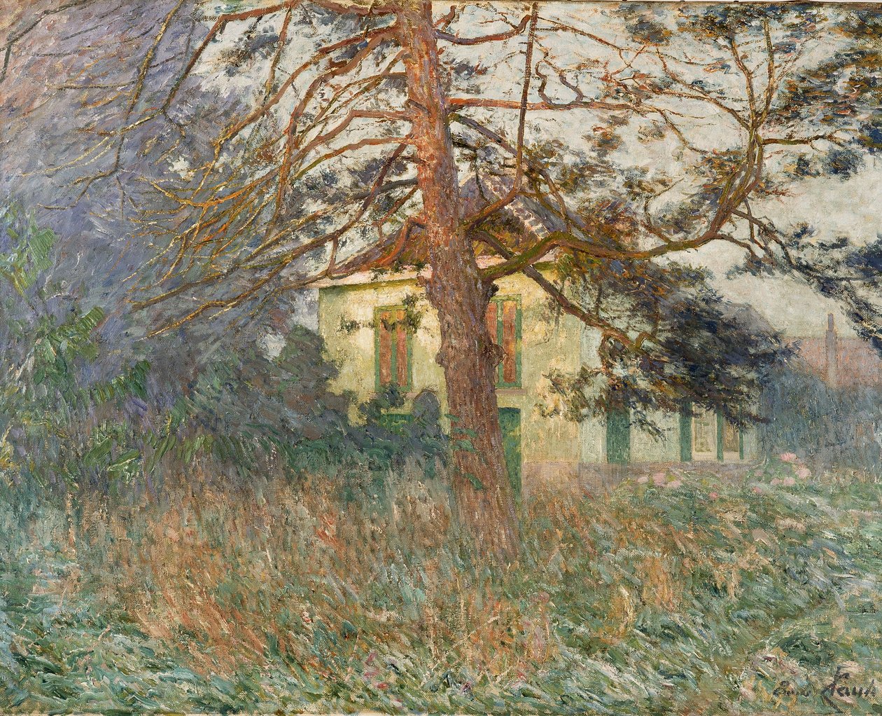 Willa Zonneschijn (Dom artysty w Astene) autorstwa Emile Claus
