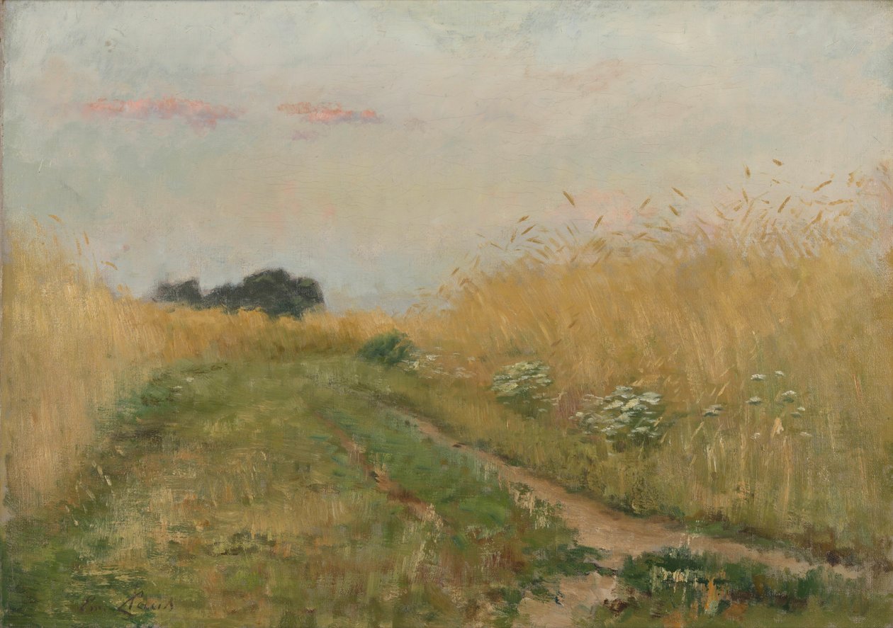Letni krajobraz - Pole zboża autorstwa Emile Claus