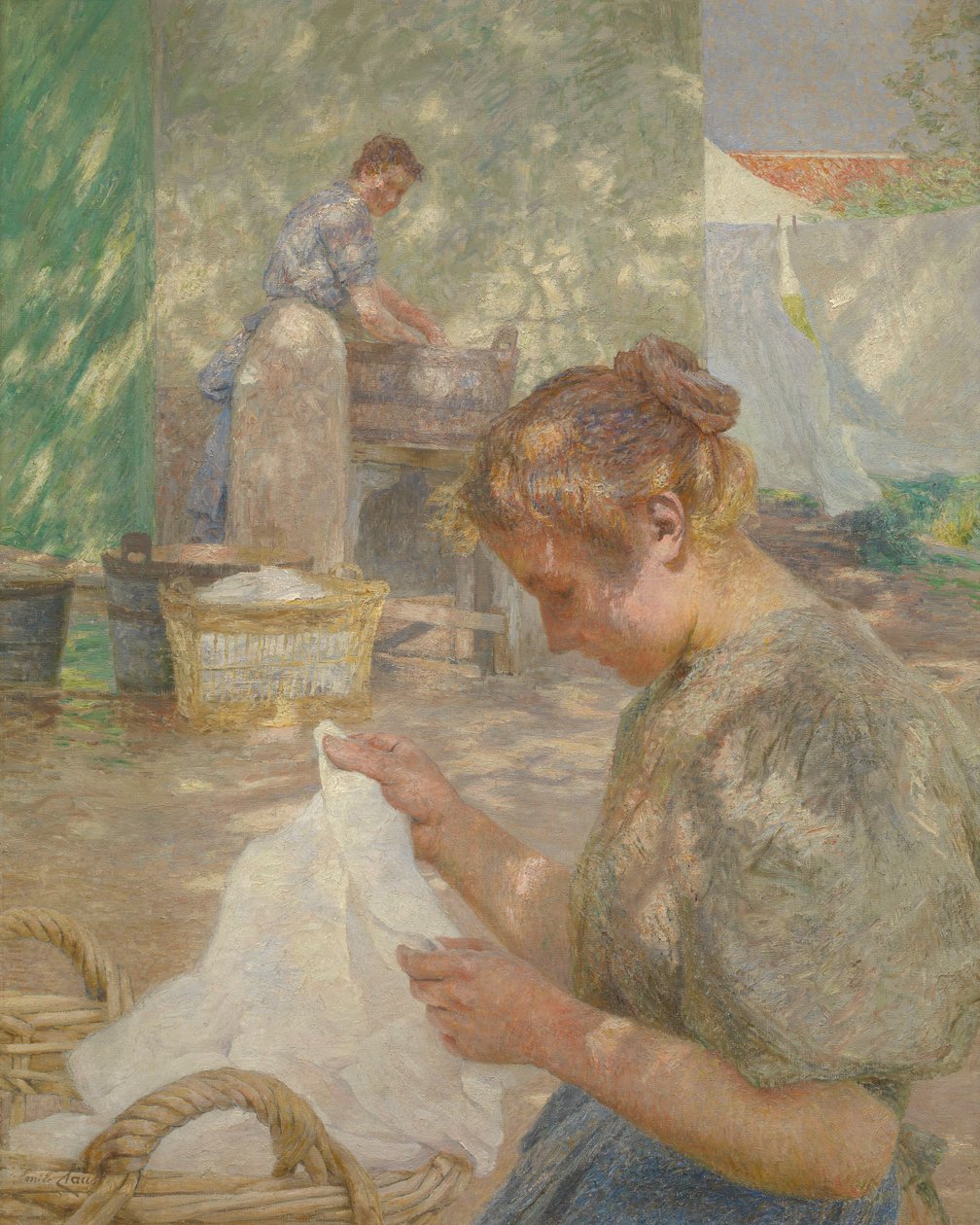 Słoneczny dzień autorstwa Emile Claus