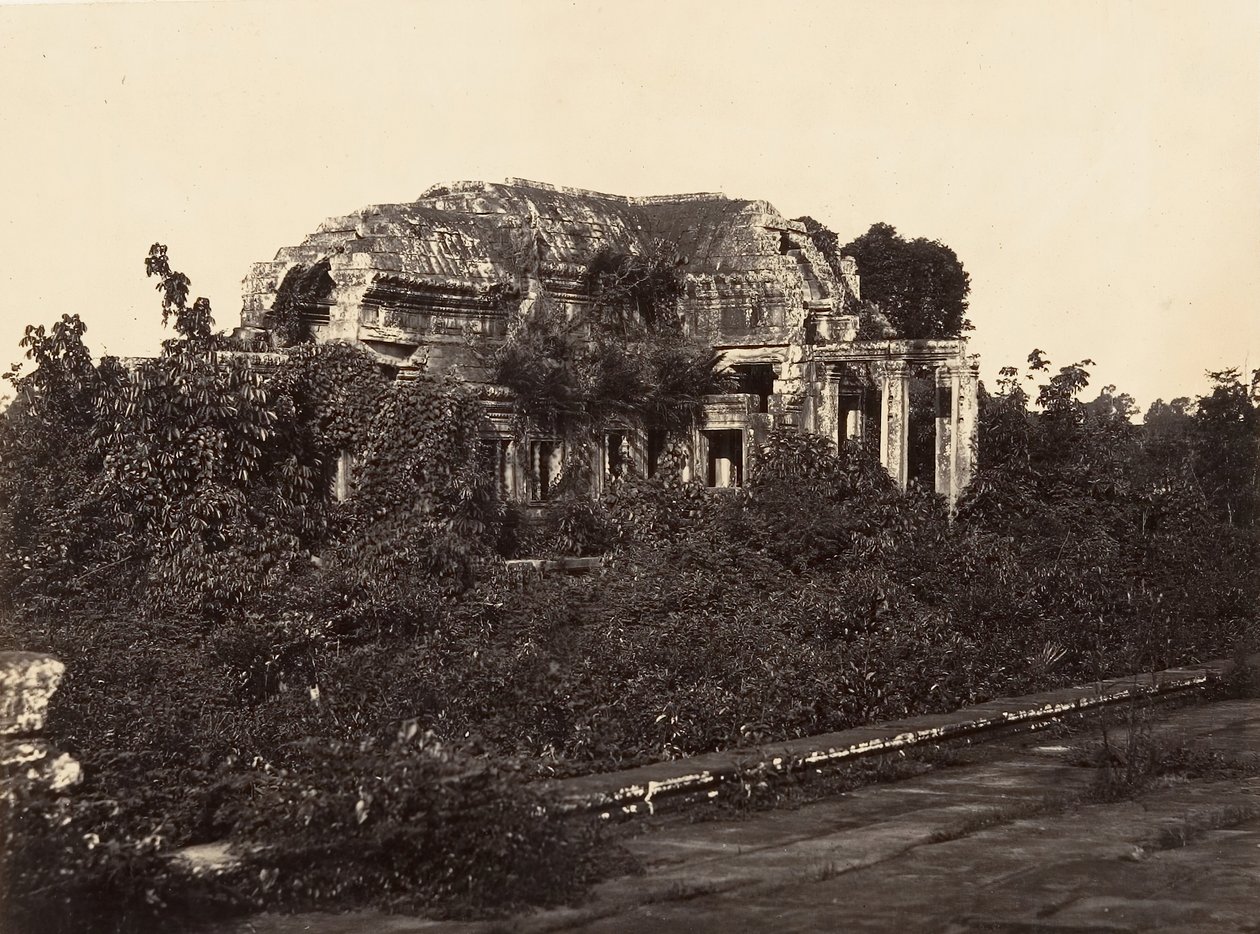 Wielka Pagoda - południowa edykuła zewnętrzna, 1866 r. autorstwa Emile Gsell