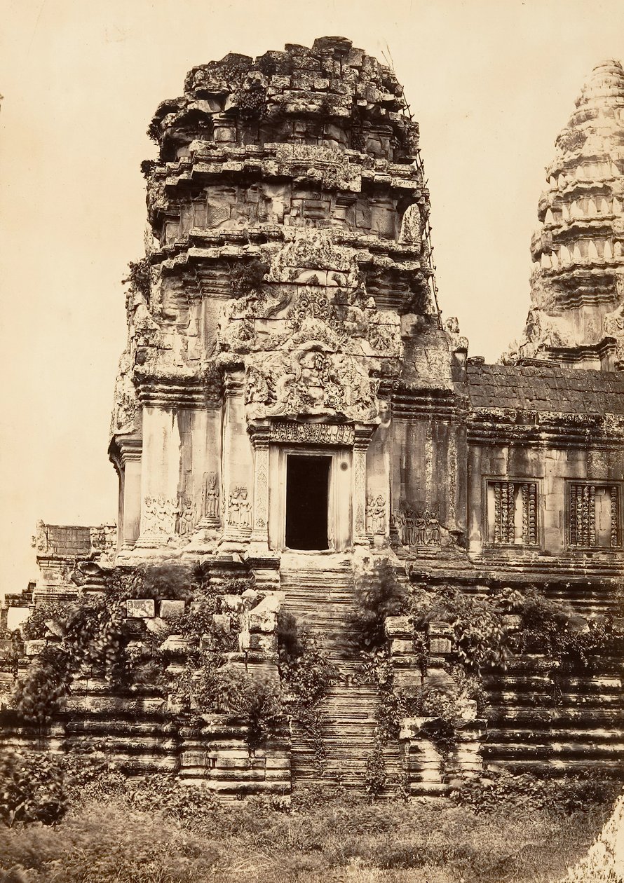 Wielka Pagoda - Wieża Północna II piętra, 1866 r. autorstwa Emile Gsell