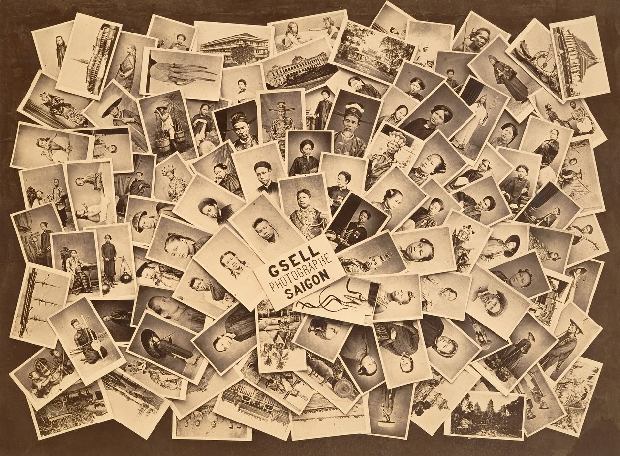 [Reklama fotograficzna], lata 60. XIX wieku. autorstwa Emile Gsell
