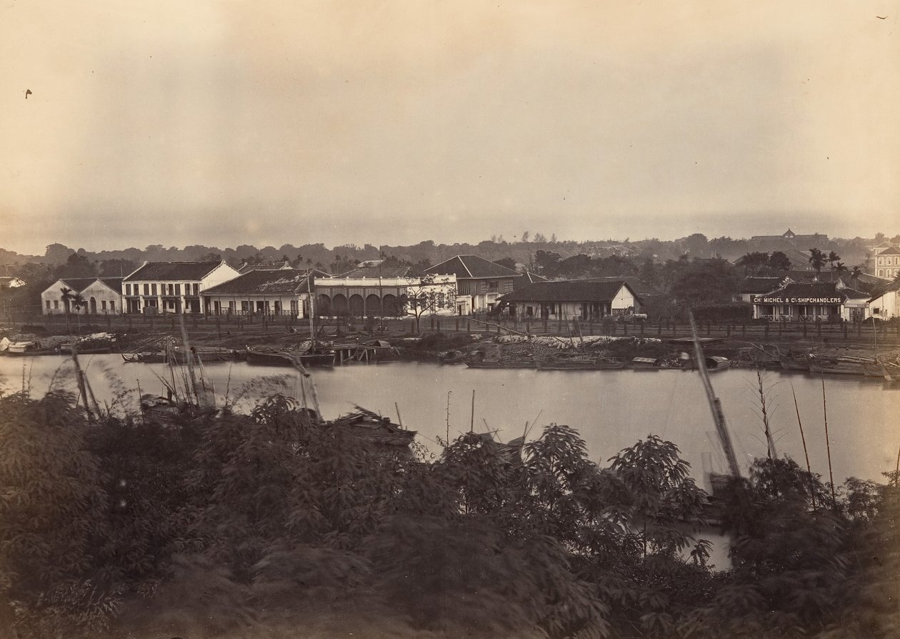 Widok arkusza Sajgon nr 2, 1866. autorstwa Emile Gsell
