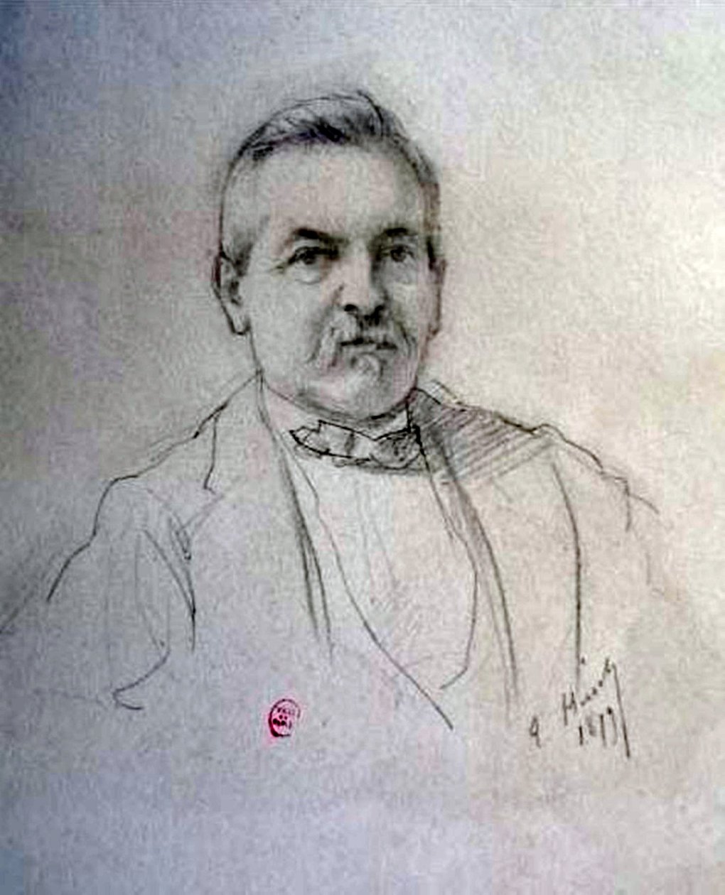 Félix Roguet (1823-1888) (A05) autorstwa Emile Hirsch