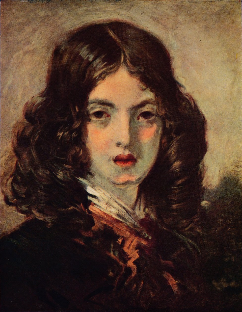 Czerwony Żebrak, ok. 1843, 1939 r. autorstwa Emile Isidore Deroy
