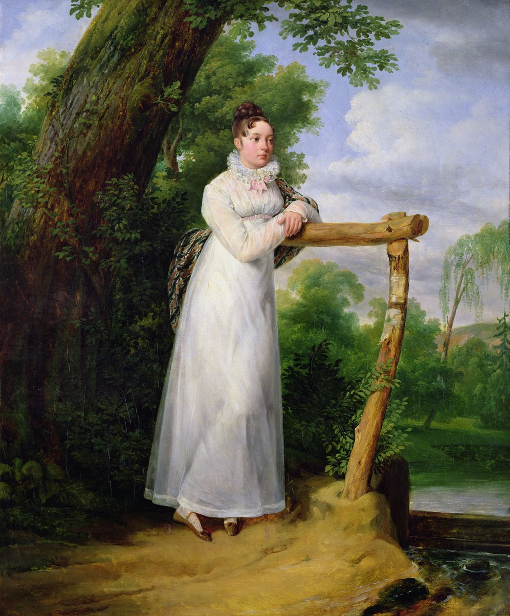 Madame Philippe Lenoir (1792-1874) 1814 autorstwa Emile Jean Horace Vernet