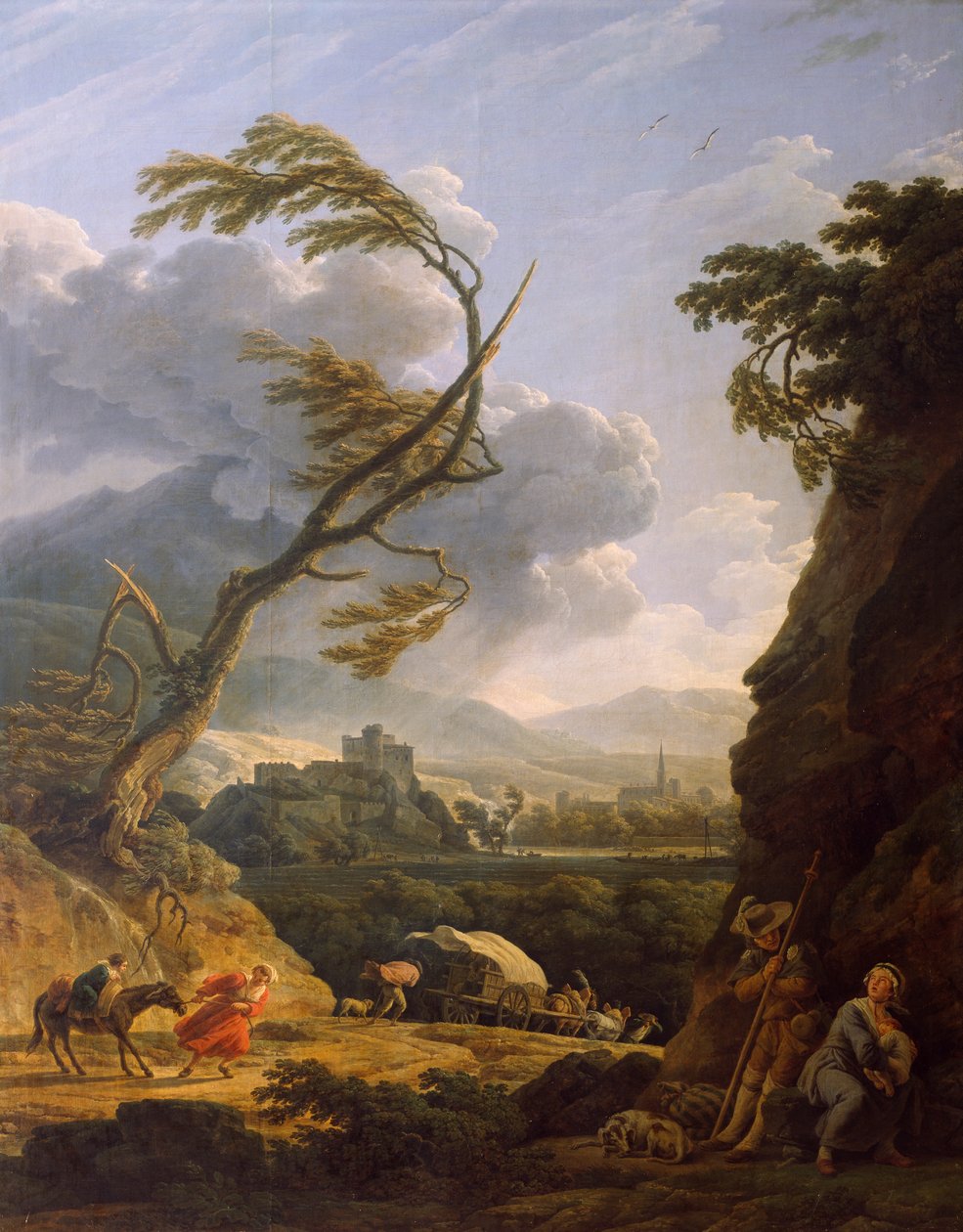 Południe na Ziemi, Gale, Emile-Jean-Horace Vernet (1789-1863) autorstwa Emile Jean Horace Vernet