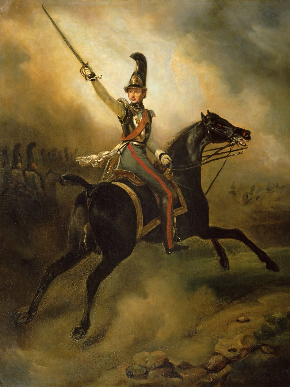 Portret Friedricha Heinricha (1584-1647) 1830 autorstwa Emile Jean Horace Vernet