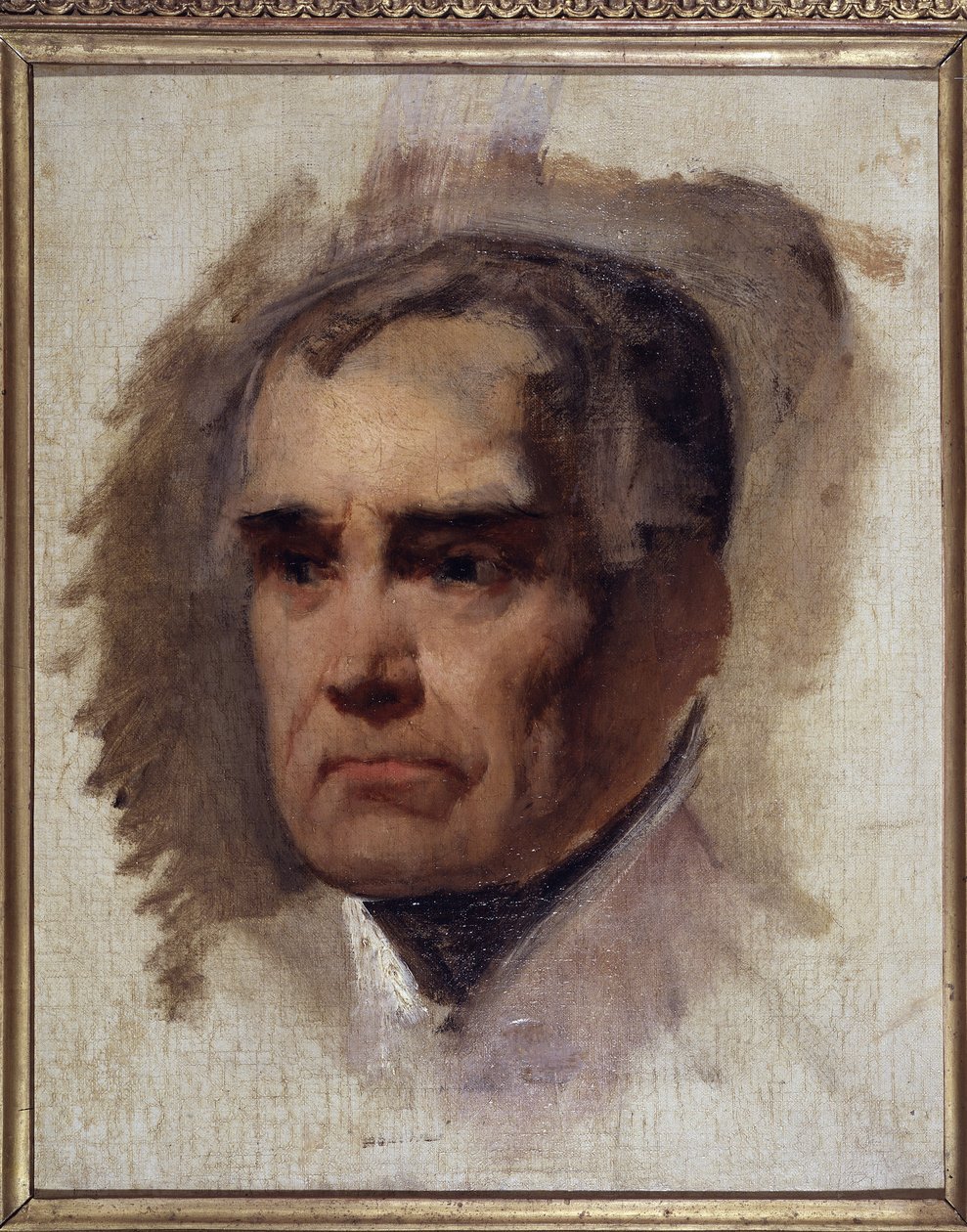 Portret Henri Gatiena, hrabiego Bertranda autorstwa Emile Jean Horace Vernet