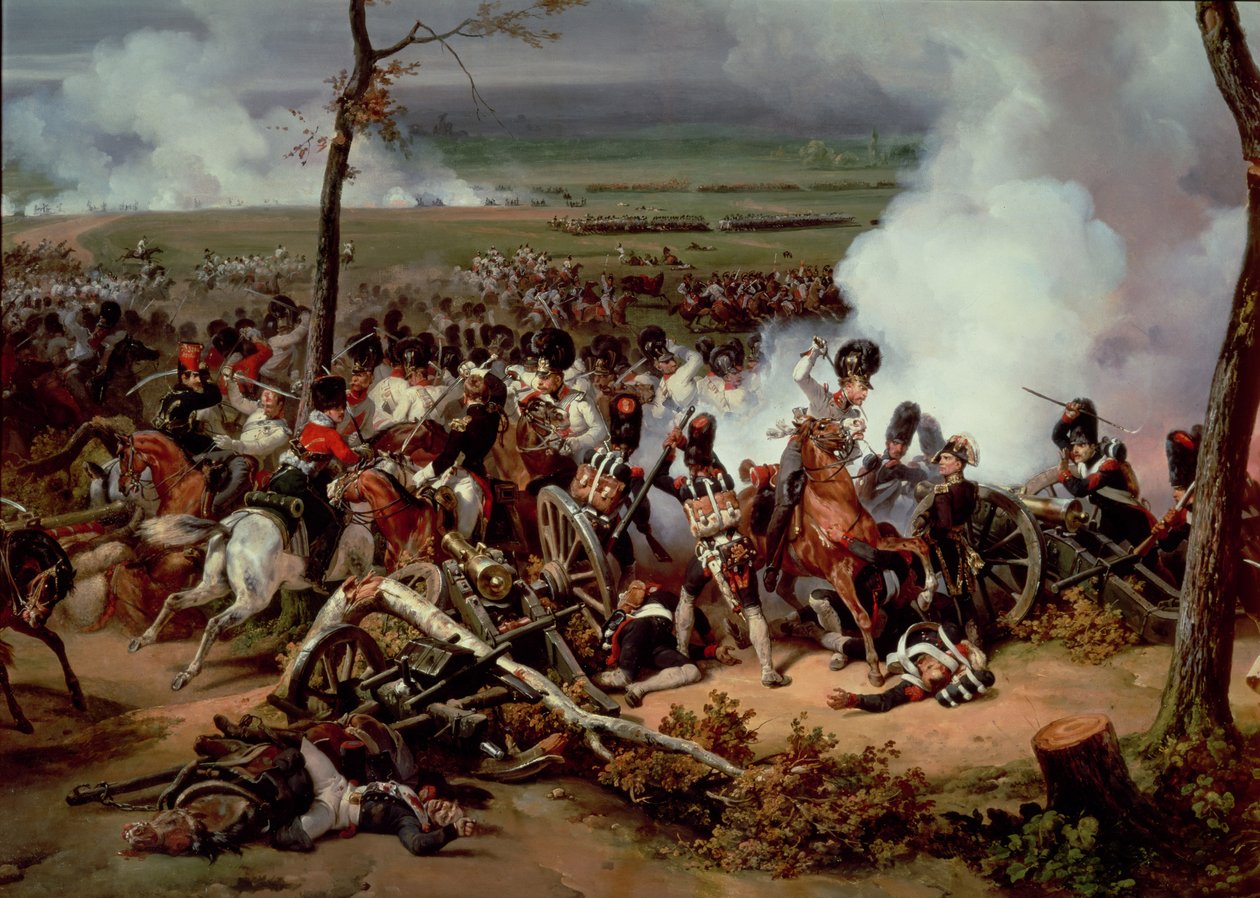 Bitwa pod Hanau, 1813, 1824 (szczegół) autorstwa Emile Jean Horace Vernet