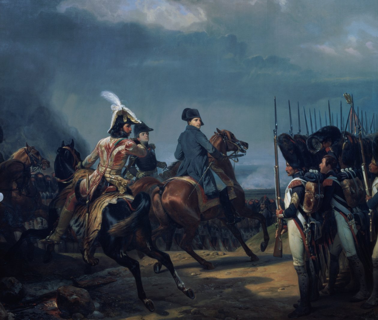 Bitwa pod Ieną, 14 października 1806 (szczegóły patrz 70309) autorstwa Emile Jean Horace Vernet