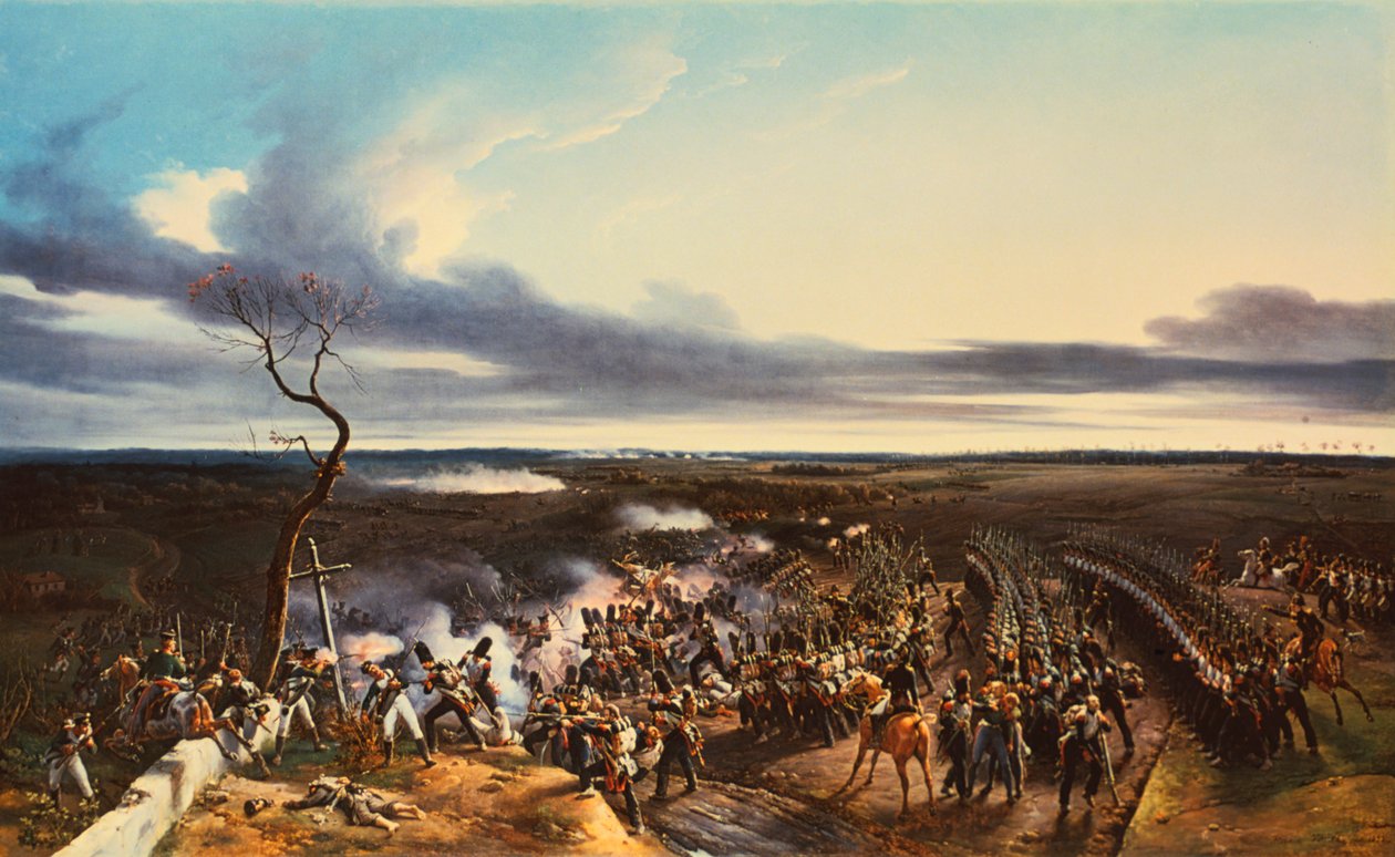 Bitwa pod Montmirail, 11 lutego 1814, 1822. autorstwa Emile Jean Horace Vernet